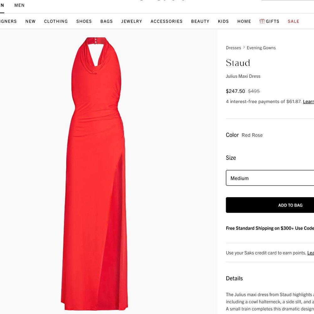 Staud  Julius Maxi Dress